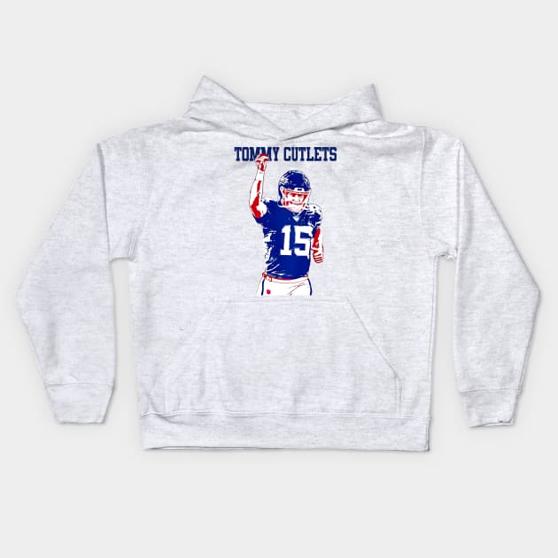Tommy Cutlets  - 15 Kids Hoodie by Fantasy FBPodcast